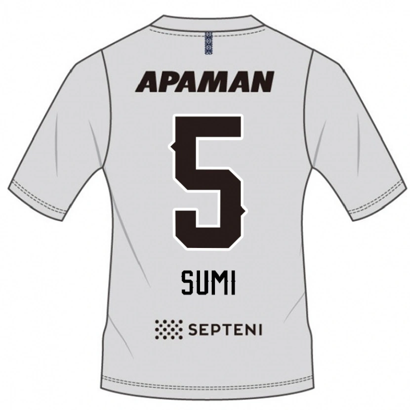 Danxen Niño Camiseta Kotaro Sumi #5 Azul Real Blanco 2ª Equipación 2025/26 La Camisa México