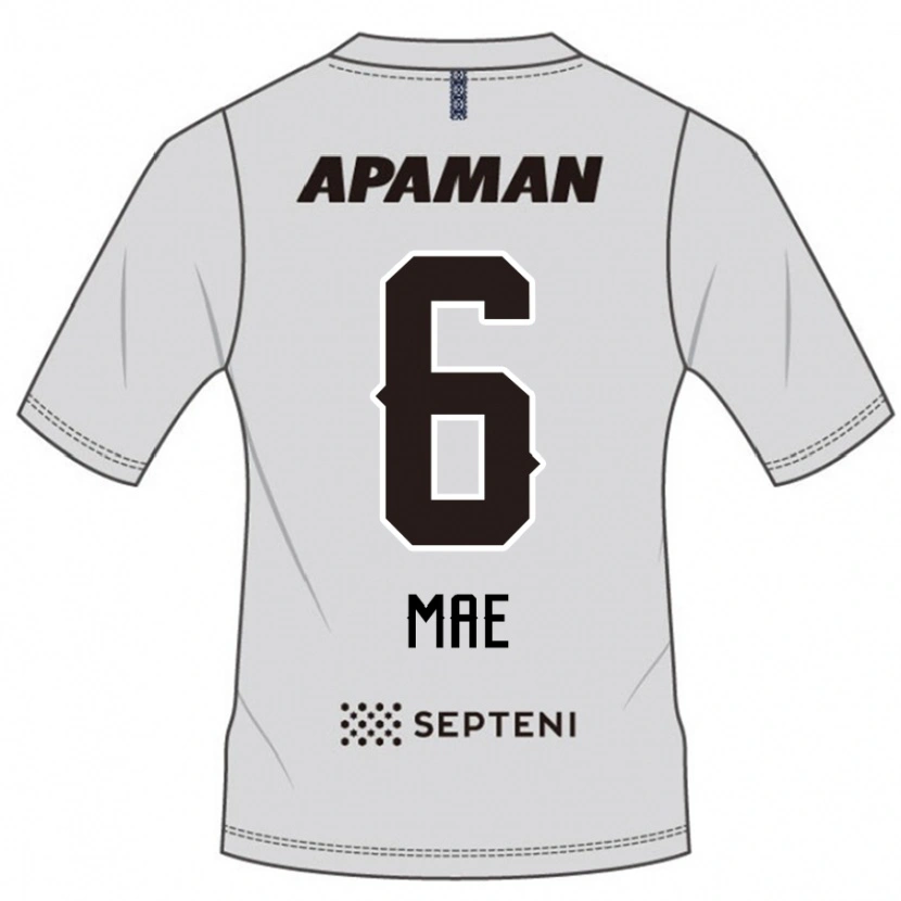 Danxen Niño Camiseta Hiroyuki Mae #6 Azul Real Blanco 2ª Equipación 2025/26 La Camisa México