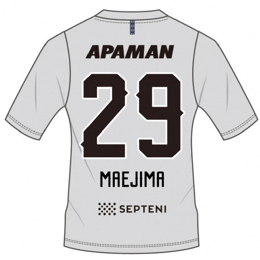 Danxen Niño Camiseta Yota Maejima #29 Azul Real Blanco 2ª Equipación 2025/26 La Camisa México