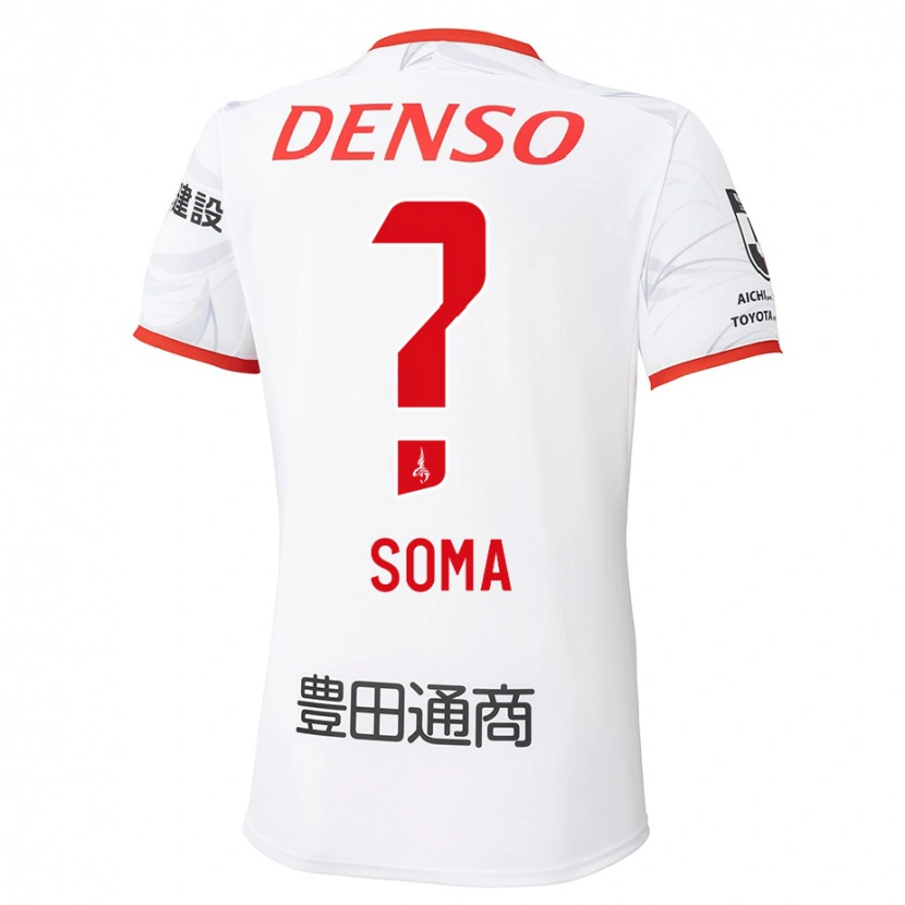 Danxen Niño Camiseta Yuki Soma #0 Rojo Amarillo 2ª Equipación 2025/26 La Camisa México