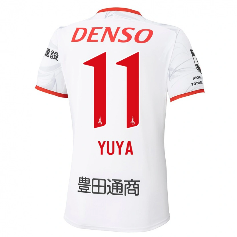 Danxen Niño Camiseta Yuya Yamagishi #11 Rojo Amarillo 2ª Equipación 2025/26 La Camisa México