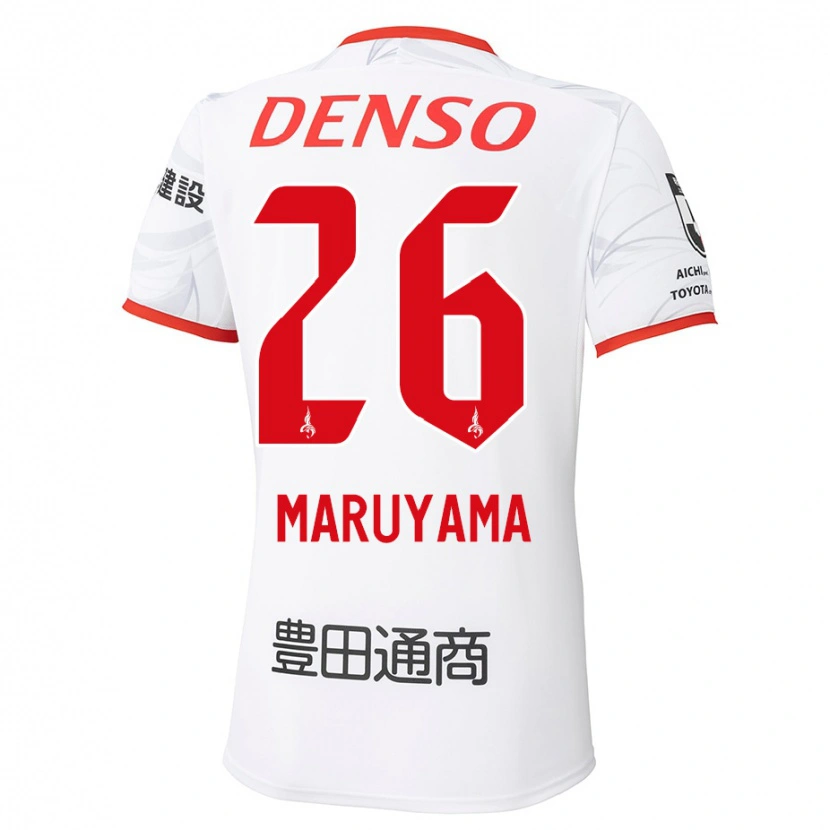 Danxen Niño Camiseta Serato Maruyama #26 Rojo Amarillo 2ª Equipación 2025/26 La Camisa México