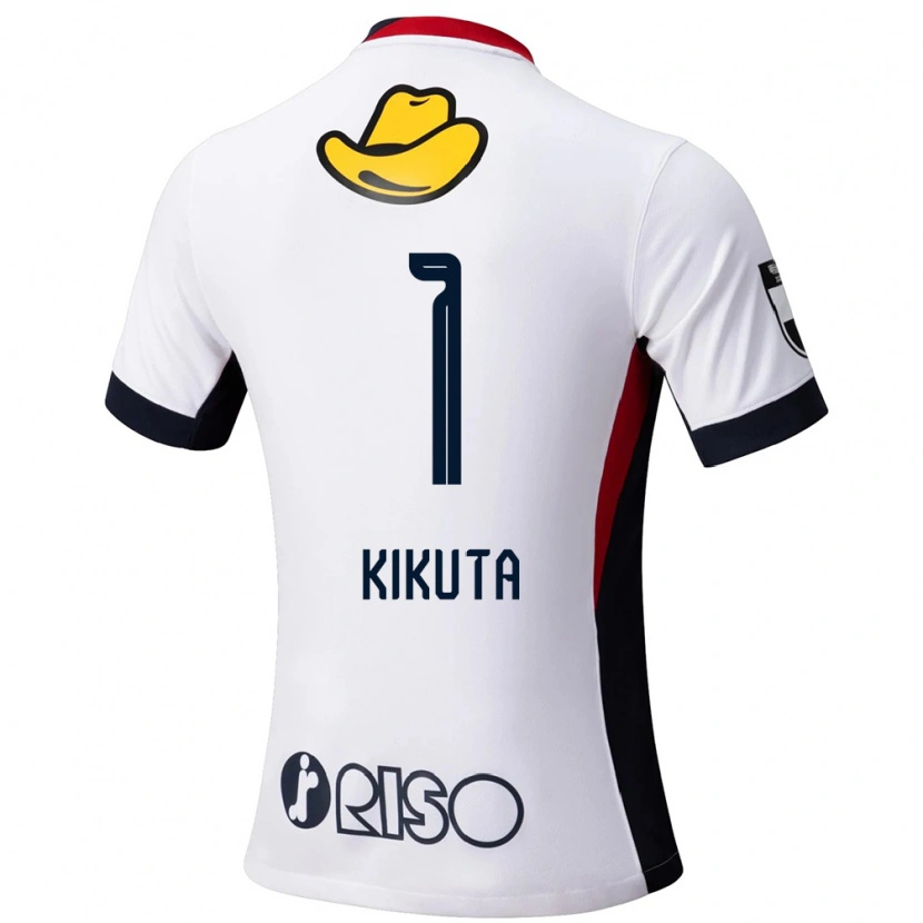 Danxen Niño Camiseta Shuto Kikuta #1 Rojo Negro 2ª Equipación 2025/26 La Camisa México
