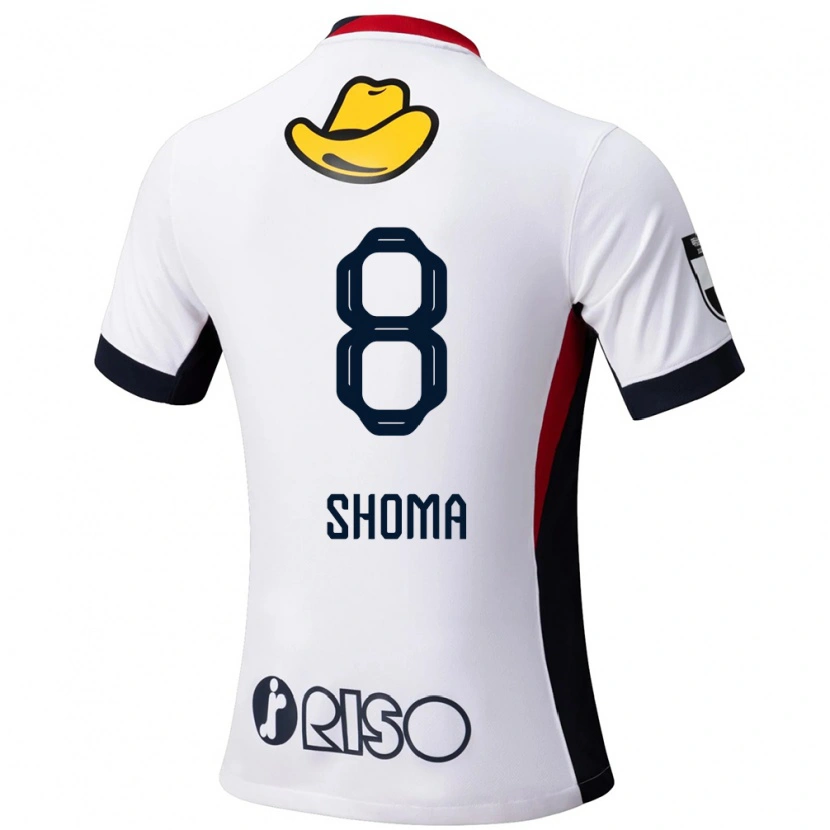 Danxen Niño Camiseta Shoma Doi #8 Rojo Negro 2ª Equipación 2025/26 La Camisa México