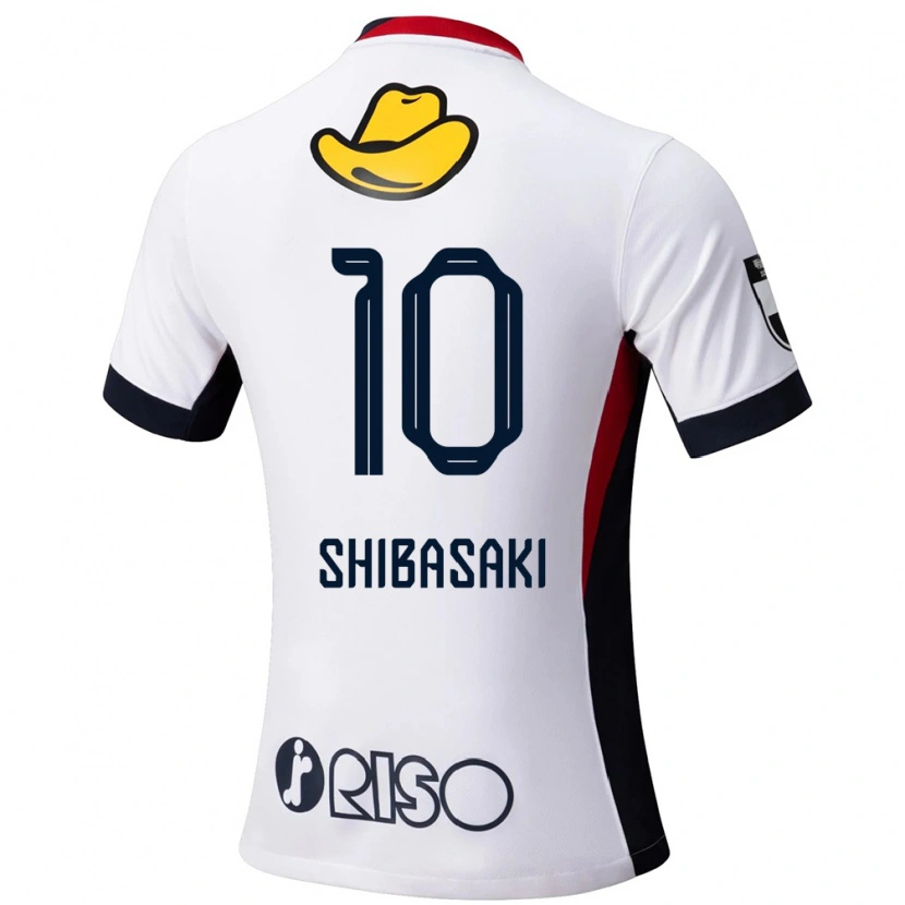 Danxen Niño Camiseta Gaku Shibasaki #10 Rojo Negro 2ª Equipación 2025/26 La Camisa México
