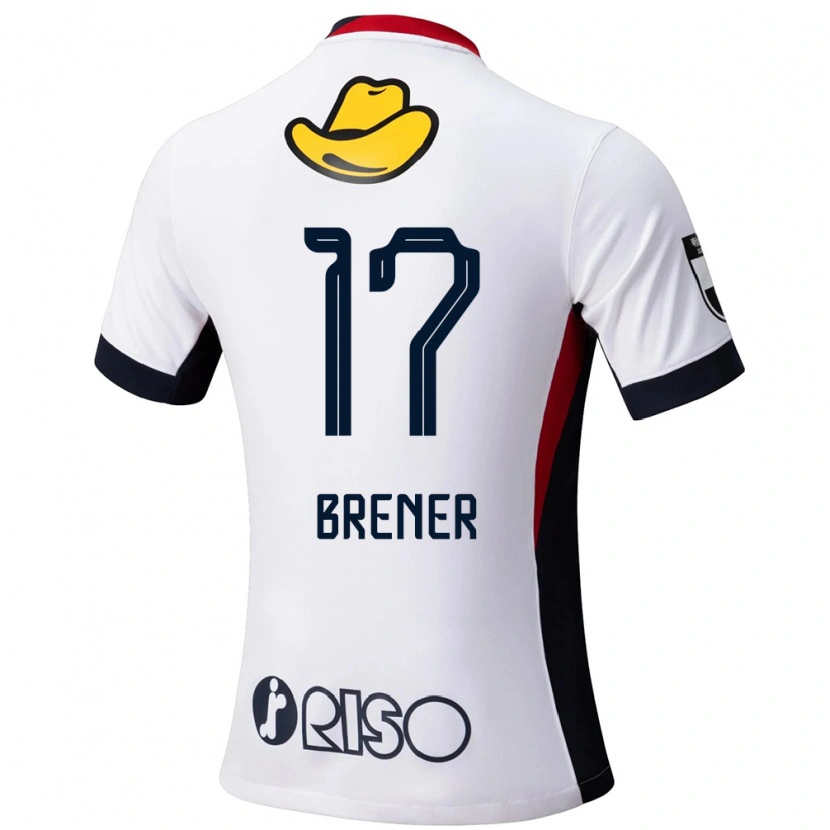 Danxen Niño Camiseta Talles Brener #17 Rojo Negro 2ª Equipación 2025/26 La Camisa México