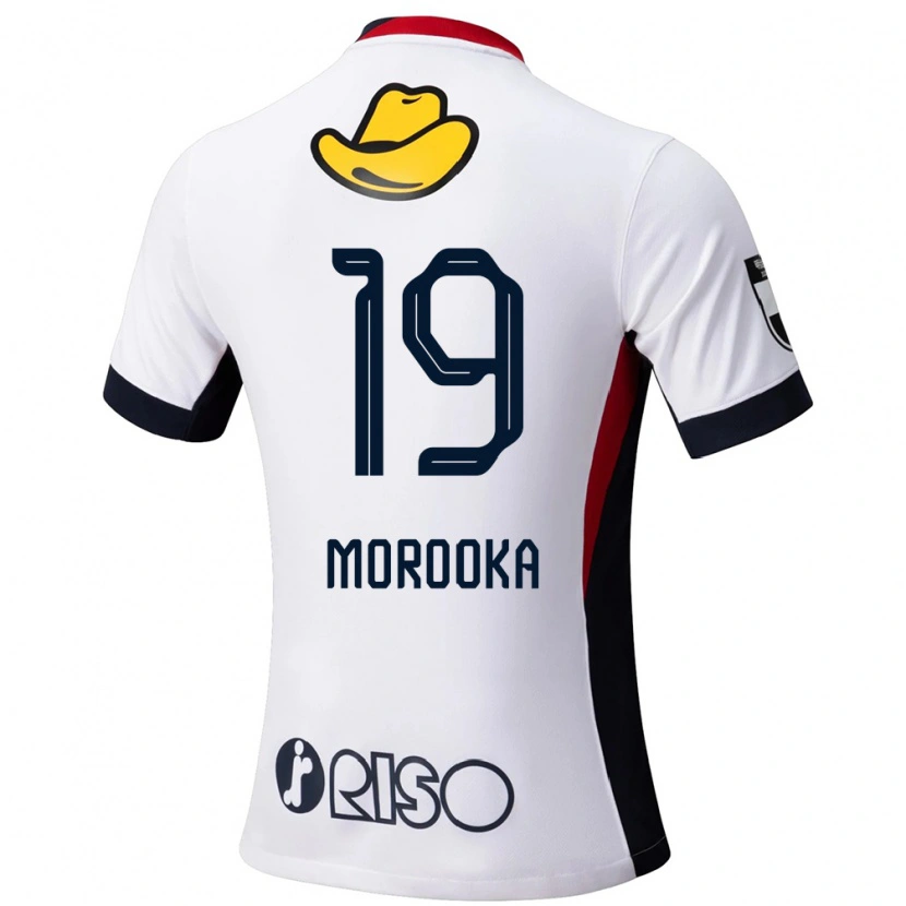 Danxen Niño Camiseta Shu Morooka #19 Rojo Negro 2ª Equipación 2025/26 La Camisa México