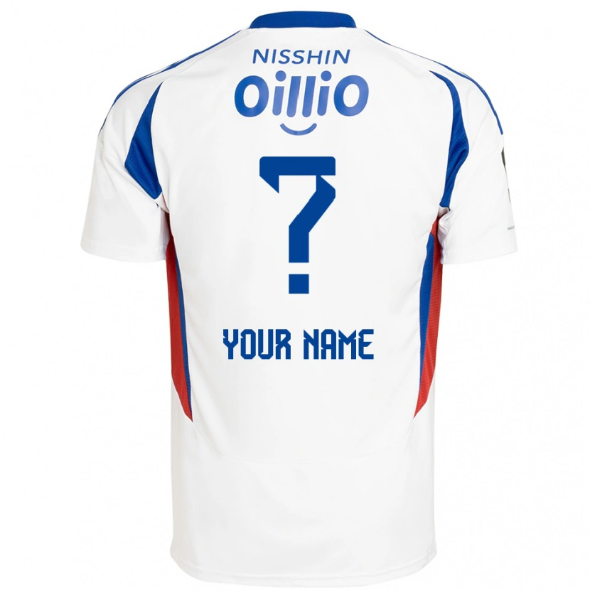 Danxen Niño Camiseta Su Nombre #0 Azul Real Blanco 2ª Equipación 2025/26 La Camisa México