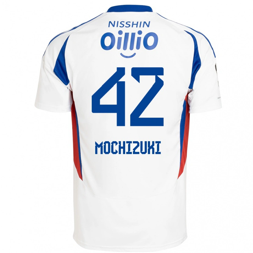 Danxen Niño Camiseta Kohei Mochizuki #42 Azul Real Blanco 2ª Equipación 2025/26 La Camisa México