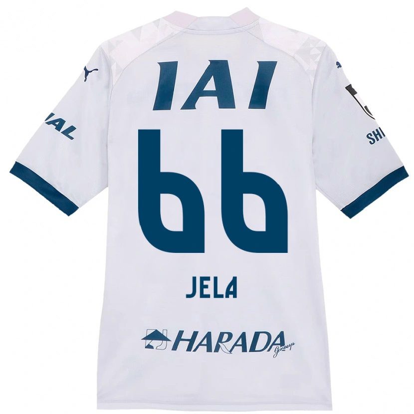Danxen Niño Camiseta Jelani Reshaun Sumiyoshi #66 Blanco Azul Real 2ª Equipación 2025/26 La Camisa México