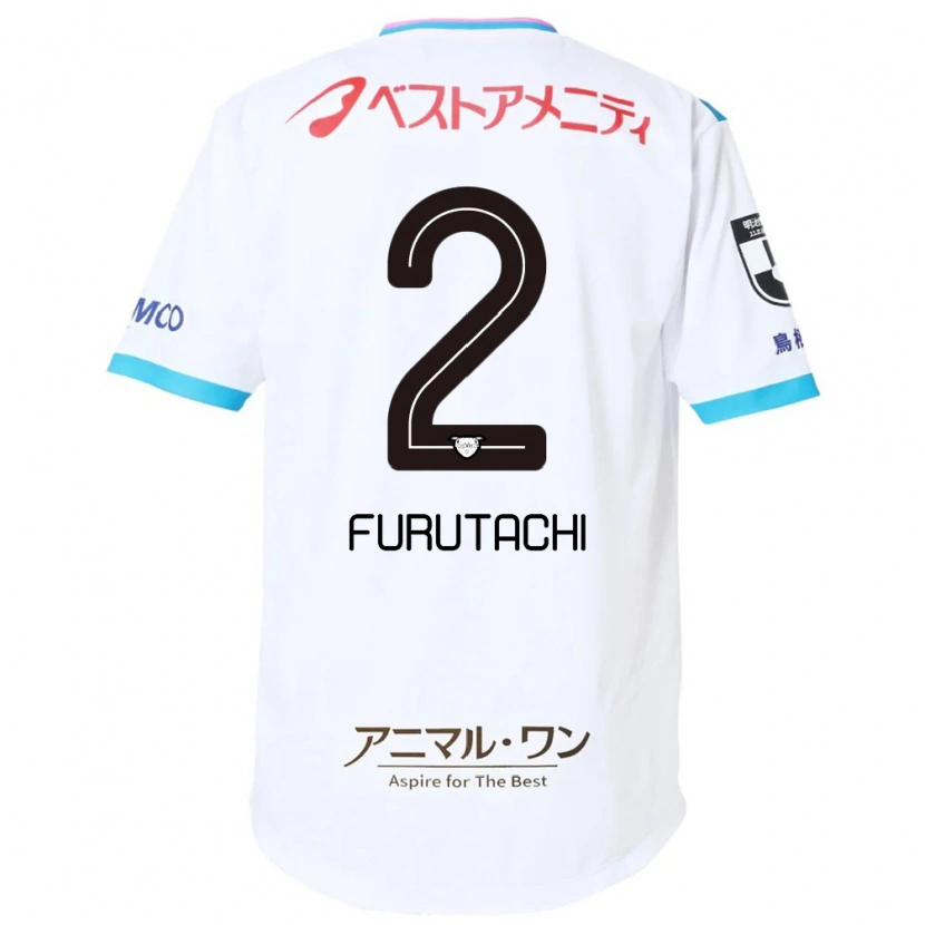 Danxen Niño Camiseta Shuya Furutachi #2 Azul Rosa 2ª Equipación 2025/26 La Camisa México