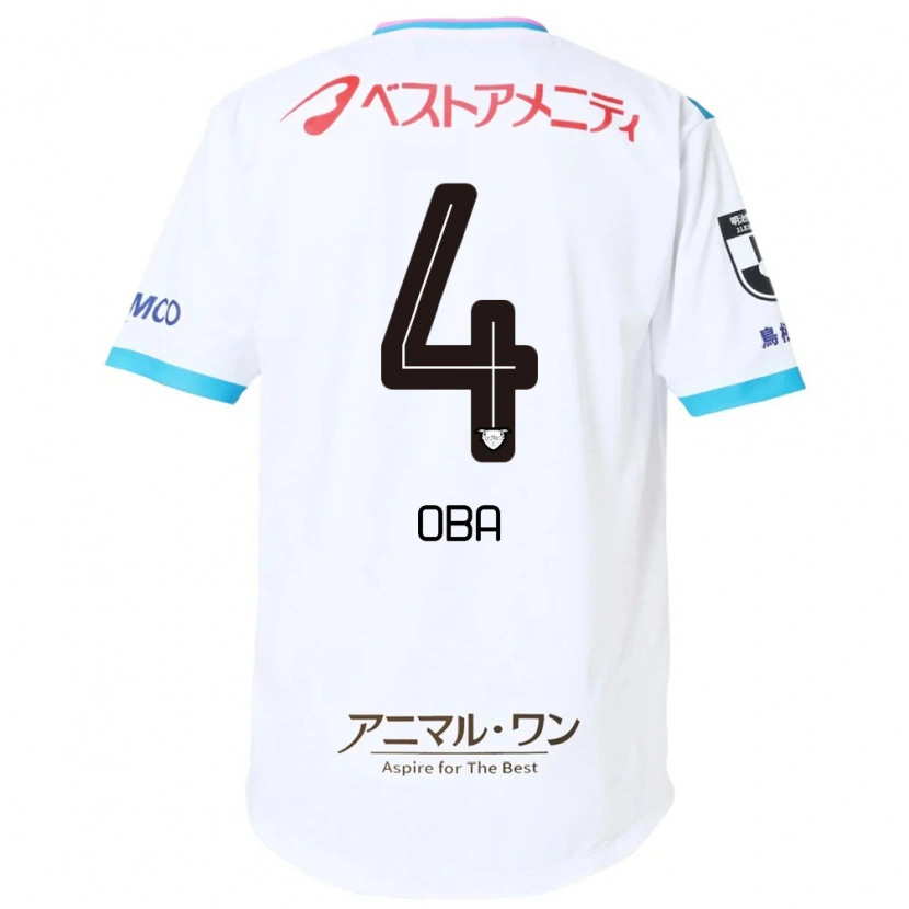 Danxen Niño Camiseta Shotaro Oba #4 Azul Rosa 2ª Equipación 2025/26 La Camisa México