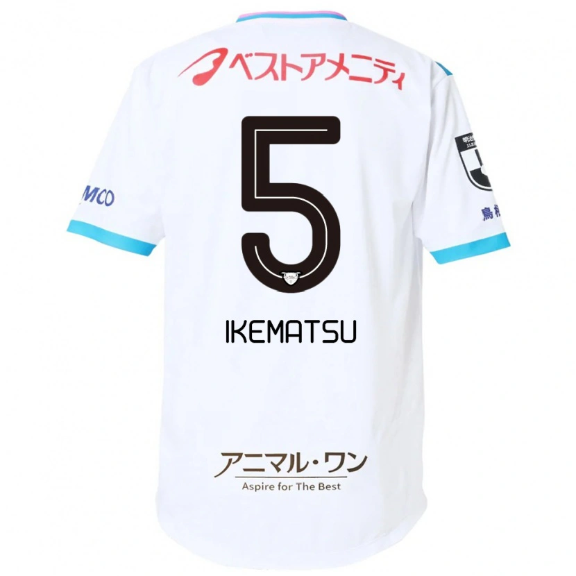 Danxen Niño Camiseta Teppei Ikematsu #5 Azul Rosa 2ª Equipación 2025/26 La Camisa México