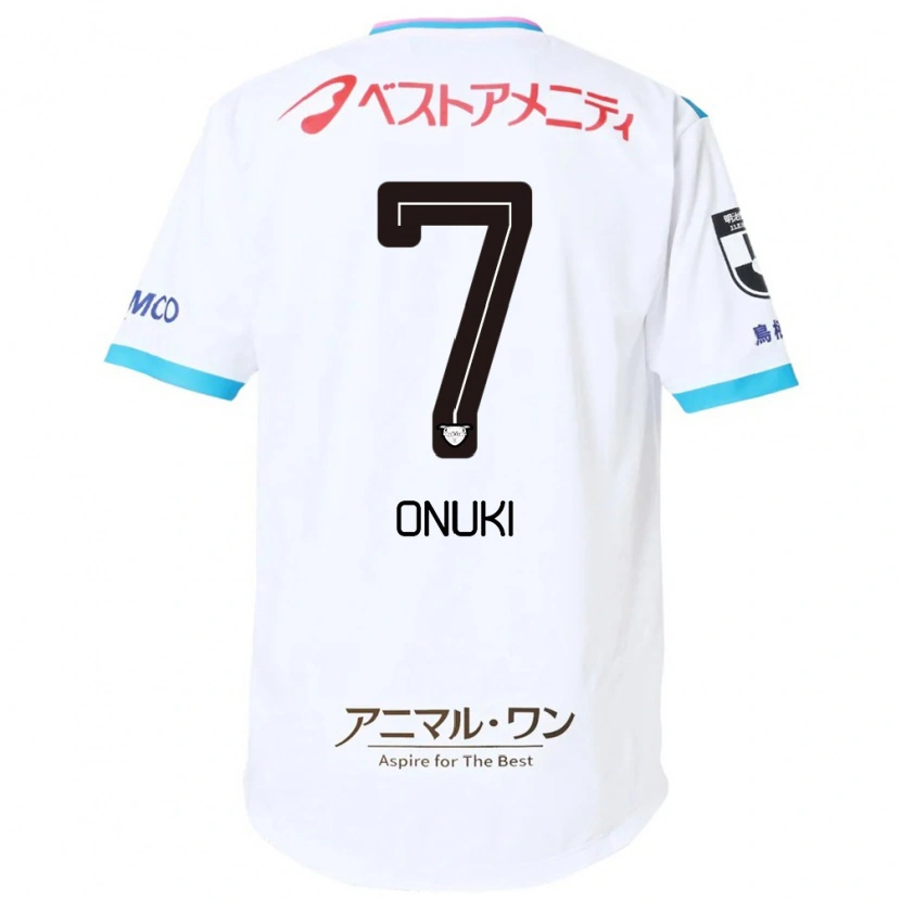 Danxen Niño Camiseta Tentaro Onuki #7 Azul Rosa 2ª Equipación 2025/26 La Camisa México
