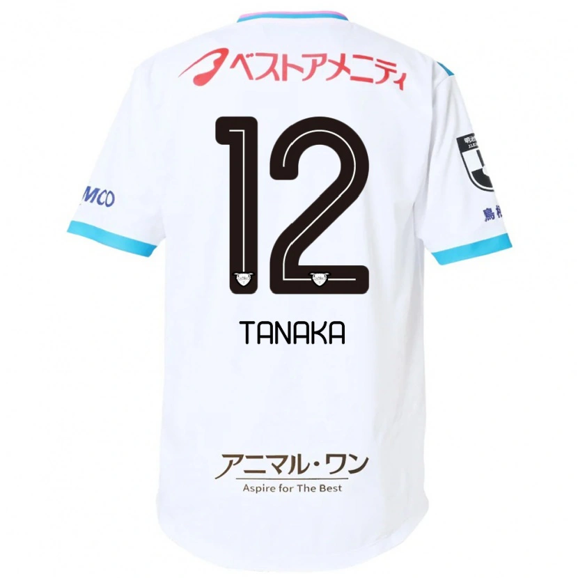 Danxen Niño Camiseta Kosei Tanaka #12 Azul Rosa 2ª Equipación 2025/26 La Camisa México