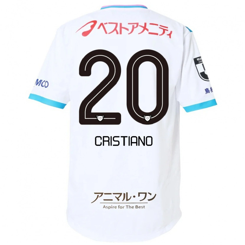 Danxen Niño Camiseta Cristiano #20 Blanco Rosa 2ª Equipación 2025/26 La Camisa México