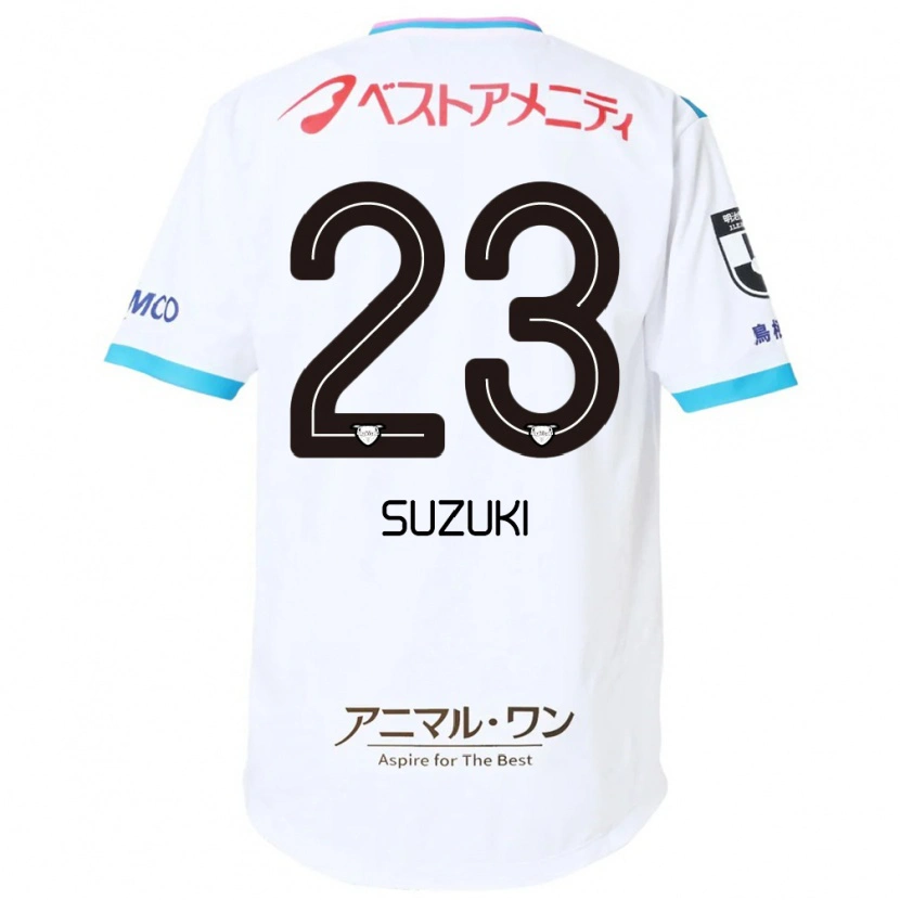 Danxen Niño Camiseta Yuki Suzuki #23 Azul Rosa 2ª Equipación 2025/26 La Camisa México