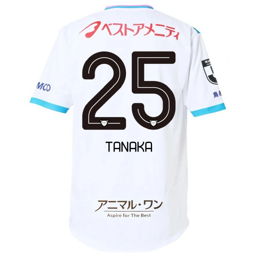 Danxen Niño Camiseta Yuto Tanaka #25 Azul Rosa 2ª Equipación 2025/26 La Camisa México