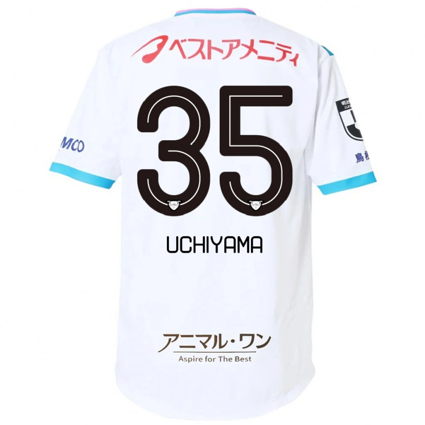 Danxen Niño Camiseta Kei Uchiyama #35 Azul Rosa 2ª Equipación 2025/26 La Camisa México