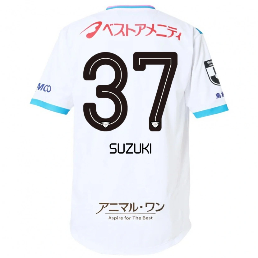 Danxen Niño Camiseta Soma Suzuki #37 Azul Rosa 2ª Equipación 2025/26 La Camisa México