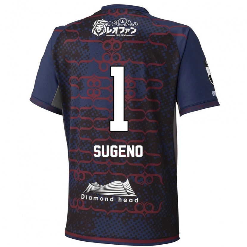 Danxen Niño Camiseta Takanori Sugeno #1 Rojo Negro 2ª Equipación 2025/26 La Camisa México