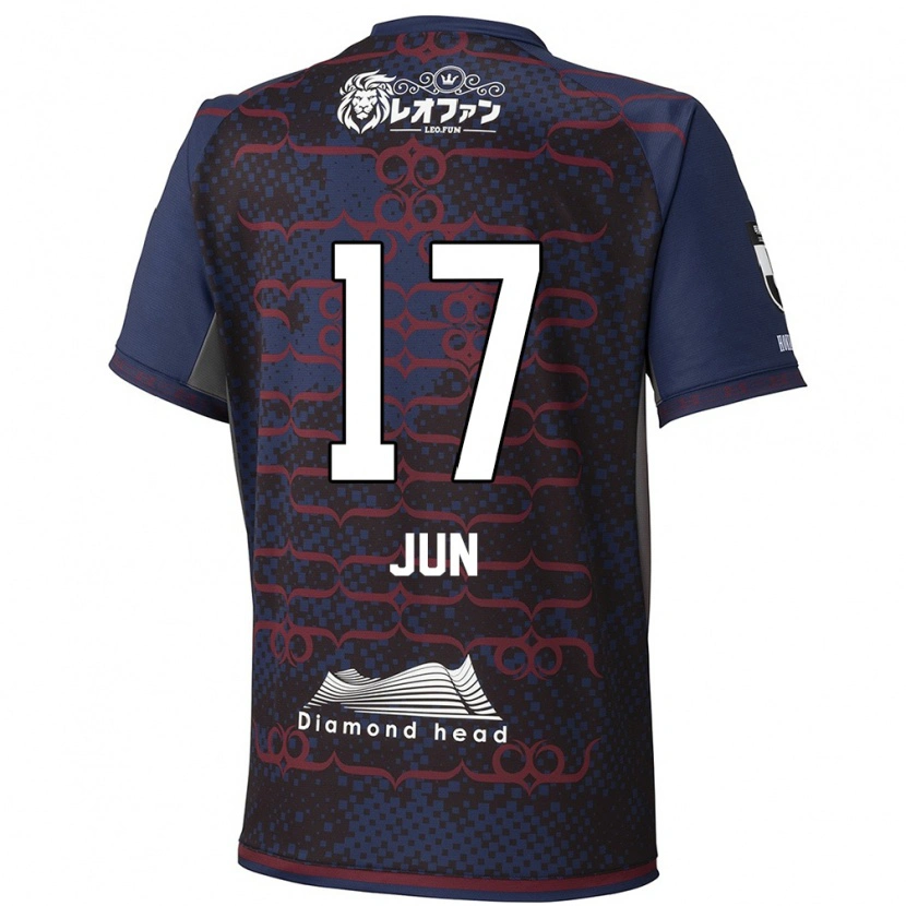 Danxen Niño Camiseta Jun Kodama #17 Rojo Negro 2ª Equipación 2025/26 La Camisa México