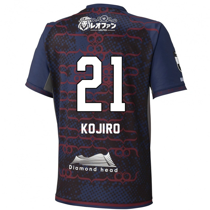 Danxen Niño Camiseta Kojiro Nakano #21 Rojo Negro 2ª Equipación 2025/26 La Camisa México