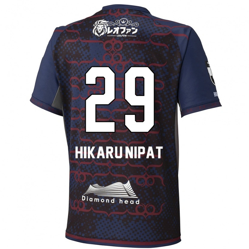 Danxen Niño Camiseta Reese Hikaru Nipat #29 Rojo Negro 2ª Equipación 2025/26 La Camisa México