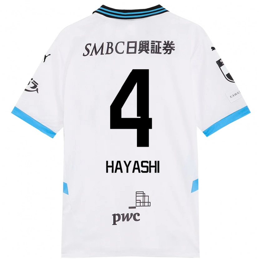Danxen Niño Camiseta Shunsuke Hayashi #4 Azul Celeste Negro 2ª Equipación 2025/26 La Camisa México