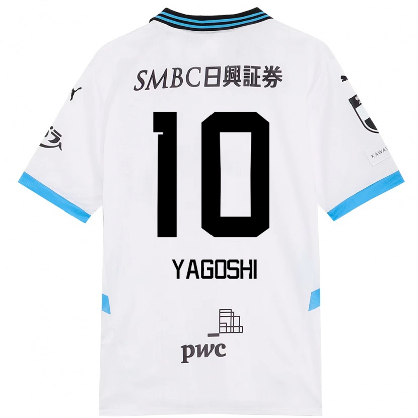 Danxen Niño Camiseta Mikito Yagoshi #10 Azul Celeste Negro 2ª Equipación 2025/26 La Camisa México
