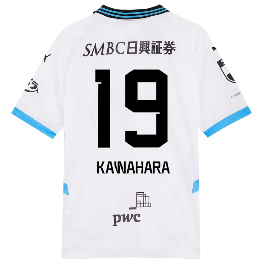 Danxen Niño Camiseta So Kawahara #19 Azul Celeste Negro 2ª Equipación 2025/26 La Camisa México