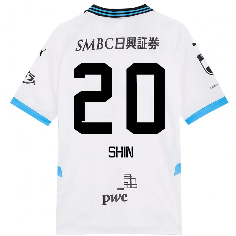 Danxen Niño Camiseta Shin Yamada #20 Azul Celeste Negro 2ª Equipación 2025/26 La Camisa México