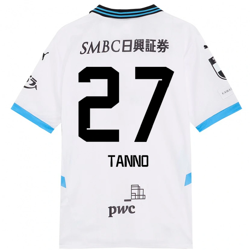 Danxen Niño Camiseta Kenta Tanno #27 Azul Celeste Negro 2ª Equipación 2025/26 La Camisa México