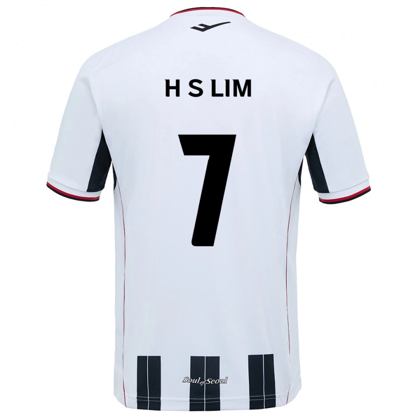 Danxen Niño Camiseta Sang-Hyub Lim #7 Negro Rojo 2ª Equipación 2025/26 La Camisa México