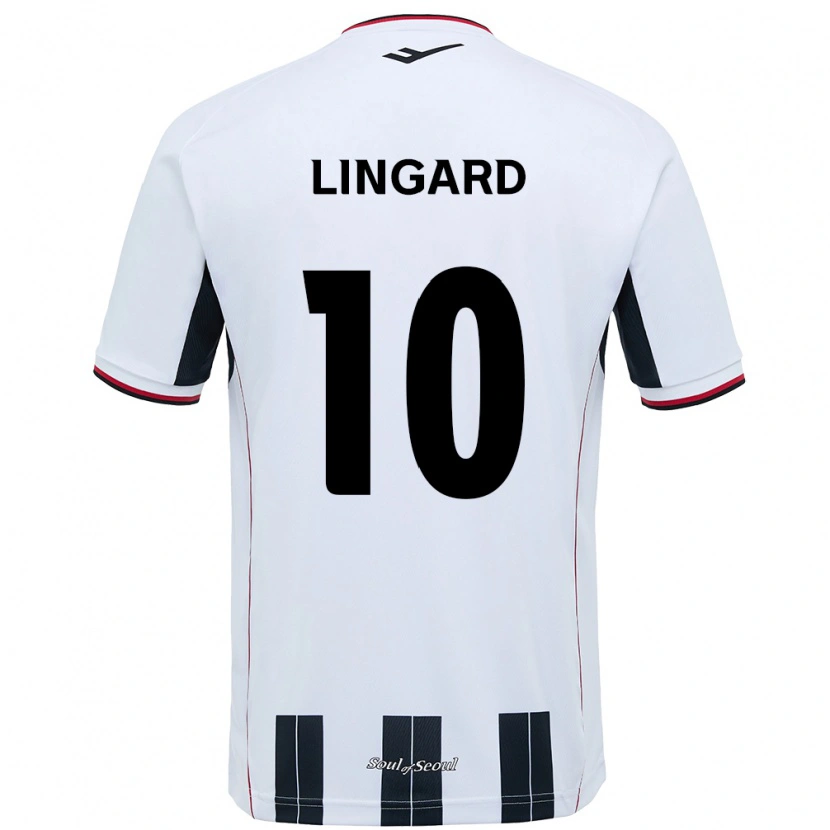 Danxen Niño Camiseta Jesse Lingard #10 Negro Rojo 2ª Equipación 2025/26 La Camisa México