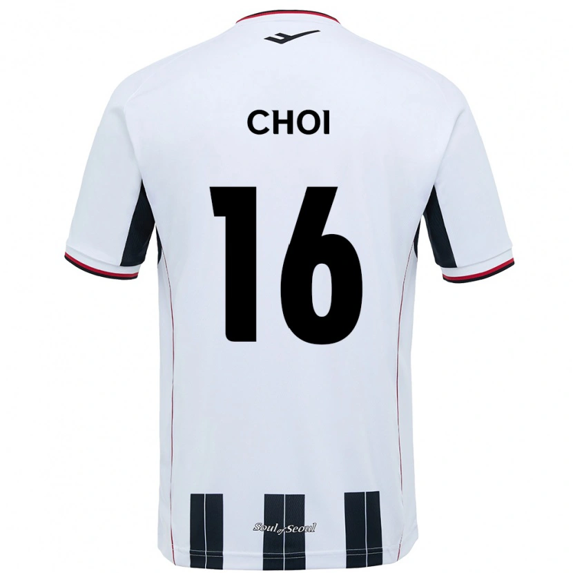 Danxen Niño Camiseta Jun Choi #16 Negro Rojo 2ª Equipación 2025/26 La Camisa México