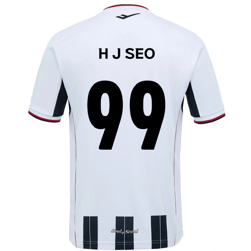 Danxen Niño Camiseta Ju-Hwan Seo #99 Negro Rojo 2ª Equipación 2025/26 La Camisa México
