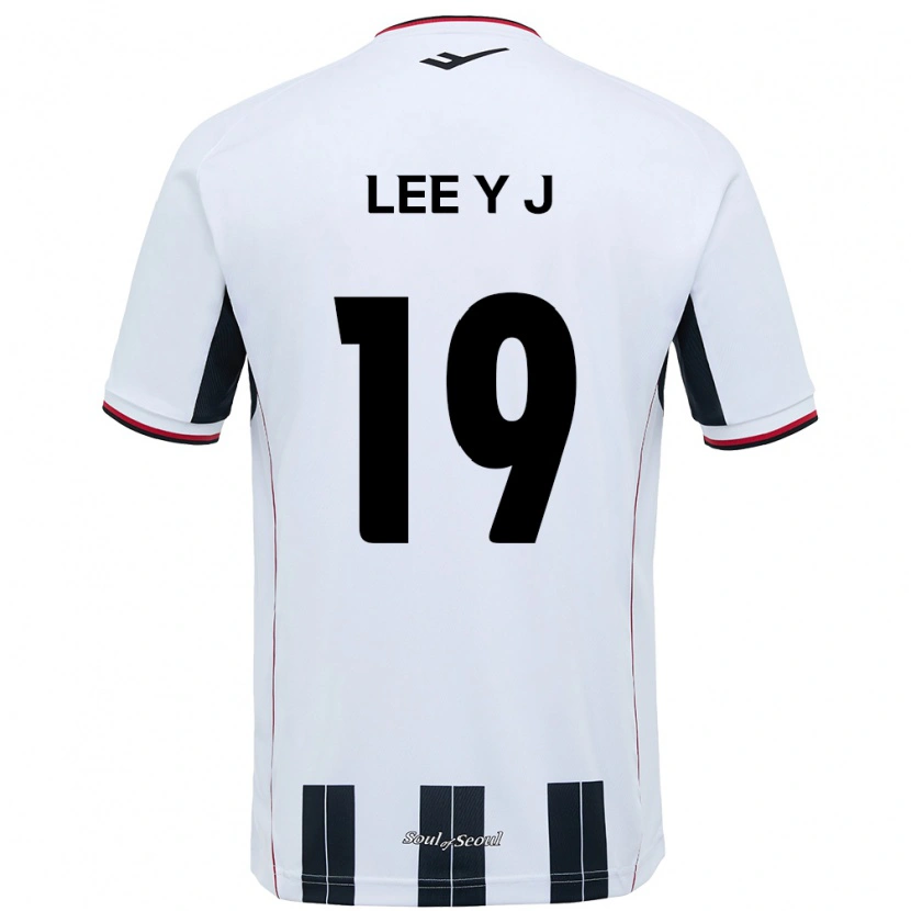 Danxen Niño Camiseta Lee Ye-Jin #19 Negro Rojo 2ª Equipación 2025/26 La Camisa México