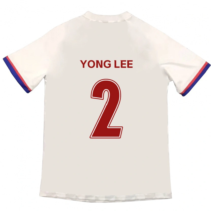 Danxen Niño Camiseta Yong Lee #2 Azul Real Rojo 2ª Equipación 2025/26 La Camisa México