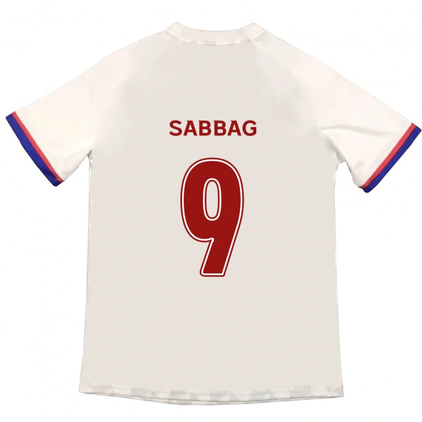 Danxen Niño Camiseta Pablo Sabbag #9 Azul Real Rojo 2ª Equipación 2025/26 La Camisa México