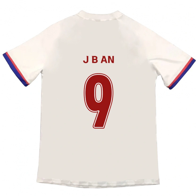Danxen Niño Camiseta Byong-Jun An #9 Azul Real Rojo 2ª Equipación 2025/26 La Camisa México