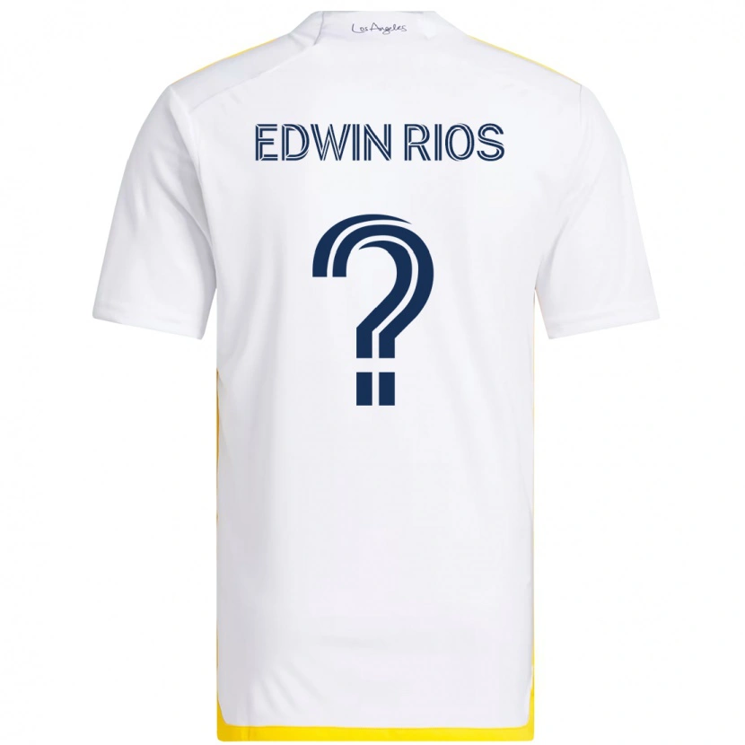Danxen Hombre Camiseta Edwin Rios #0 Morado Azul 1ª Equipación 2025/26 La Camisa México