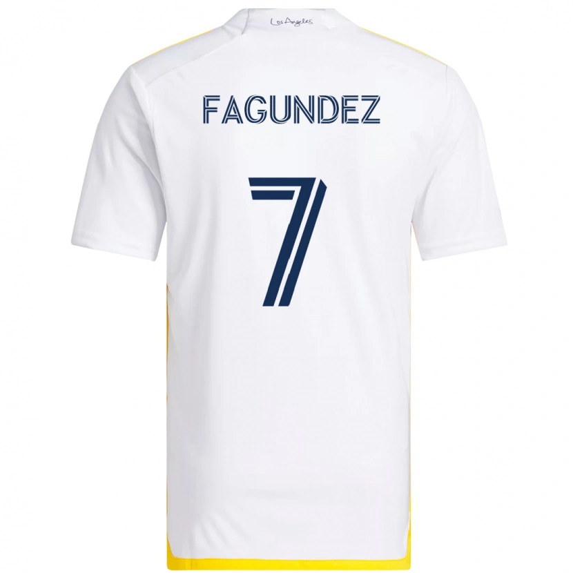 Danxen Hombre Camiseta Diego Fagúndez #7 Morado Azul 1ª Equipación 2025/26 La Camisa México