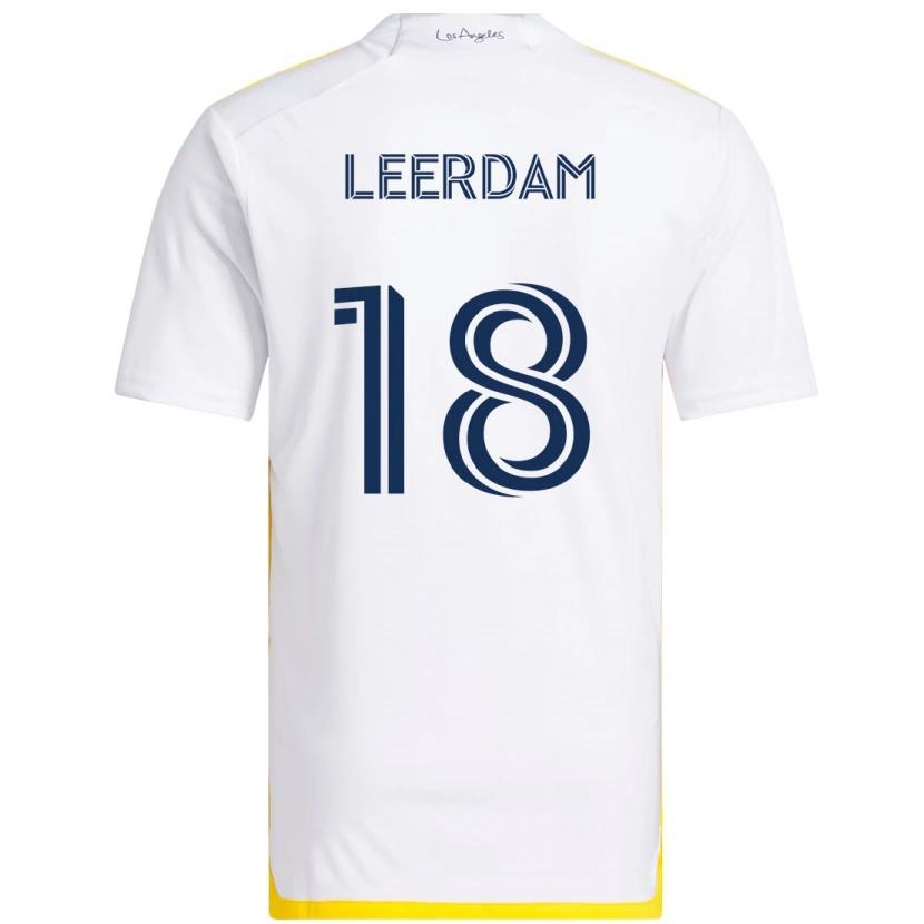 Danxen Hombre Camiseta Kelvin Leerdam #18 Morado Azul 1ª Equipación 2025/26 La Camisa México