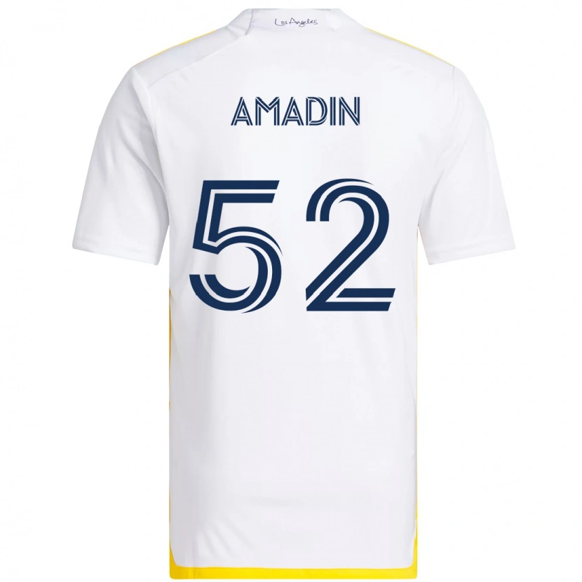 Danxen Hombre Camiseta Elijah Amadin #52 Morado Azul 1ª Equipación 2025/26 La Camisa México