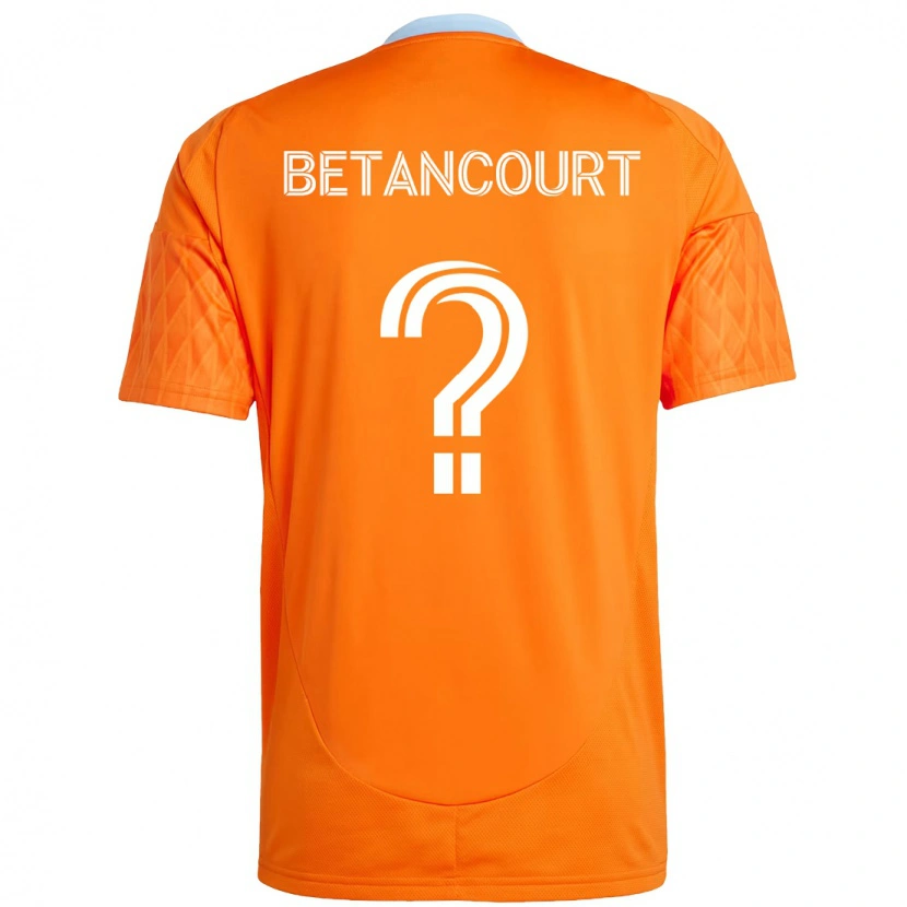 Danxen Hombre Camiseta Noah Betancourt #0 Morado Naranja 1ª Equipación 2025/26 La Camisa México