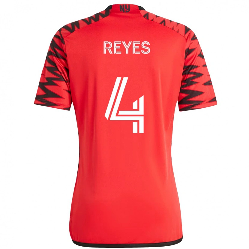 Danxen Hombre Camiseta Andrés Reyes #4 Beige Negro 1ª Equipación 2025/26 La Camisa México