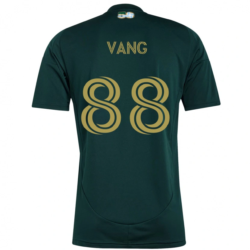 Danxen Hombre Camiseta Michael Vang #88 Beige Verde 1ª Equipación 2025/26 La Camisa México