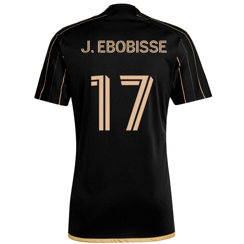 Danxen Hombre Camiseta Jeremy Ebobisse #17 Blanco Marrón 1ª Equipación 2025/26 La Camisa México