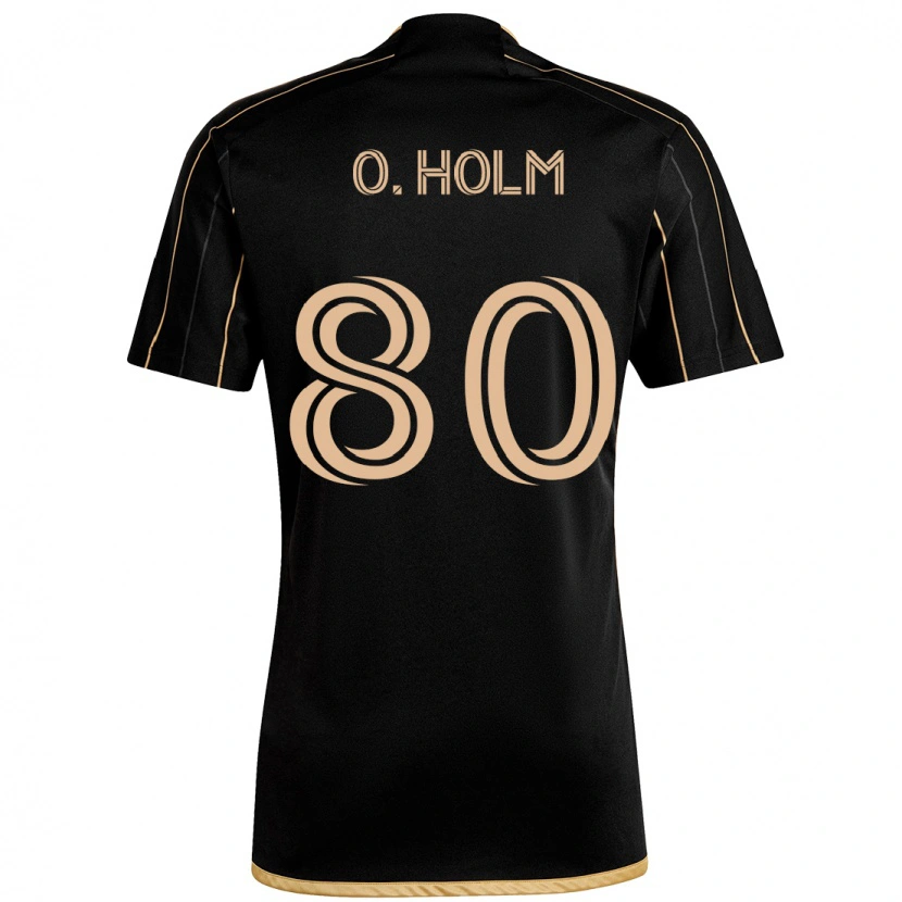 Danxen Hombre Camiseta Odin Thiago Holm #80 Blanco Marrón 1ª Equipación 2025/26 La Camisa México